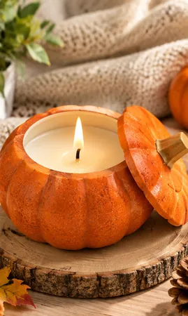 🎃 Cвеча «Тыква»