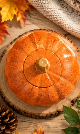 🎃 Cвеча «Тыква»